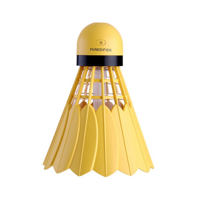 

USB Mini Humidifier Creative Badminton Shaped Portable Air Purifier Atomizer Home Office Car Supplies
