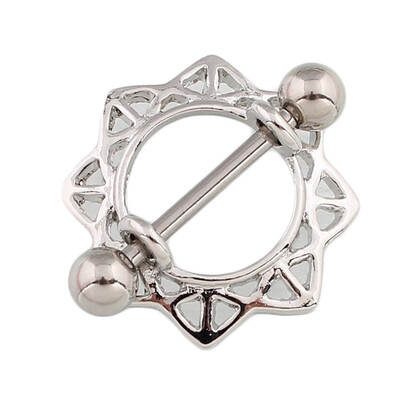 

1 Pcs Sexy Stainless Steel Nipple Ring Body Piercing Jewelry Belly Chain Fashion Lady Called Agni Milk Buckle Ring