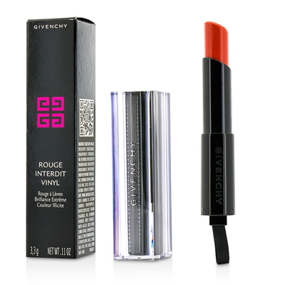 

GIVENCHY - Rouge Interdit Vinyl Extreme Shine Lipstick - 08 Orange Magnetique 33g011oz
