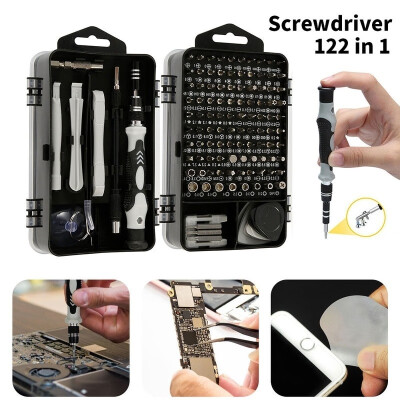 

122 In 1 Screwdriver Set Computer Repair Kit Electronic Tool Kit Toy Maintance Kit Mini Precision Screwdriver Set with Case