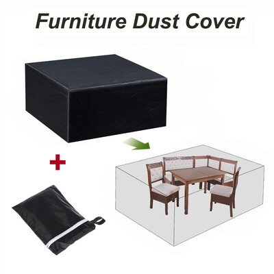 

Gobestart Garden Table Cover Outdoor Garden Furniture Winter Storage Waterproof Tarpaulin