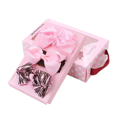 

1Set3pcs Multi-style Ribbon Bow Flower Hairpins Hair Barrettes Children Accessories Cute Baby Girls Headwear Hair Clip