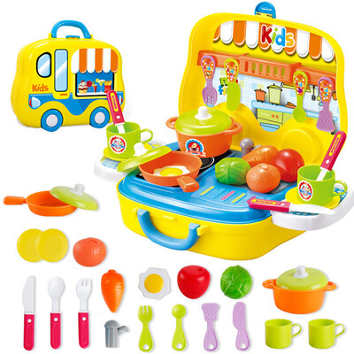 

Tailored Plastic Pretend Role Play Food Chef Kitchen Cooking Set Educational Toy
