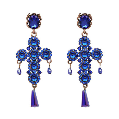 

New Super Blue Diamond Inlaid Alloy Ears