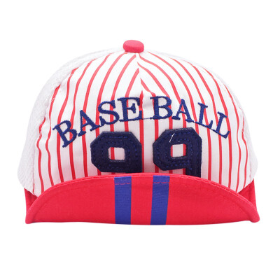 

New Newborn Baby Hat Girl Boy Digital Striped Baseball Cap Infant Cotton Unisex Toddlers Sun Cap