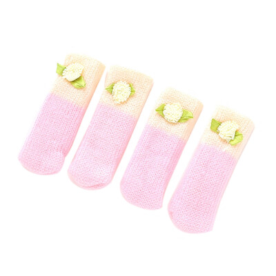 

4PCS Anti-Slip Furniture Thicken Table Leg Cap Prevent Cat Claw Chair Leg Socks Home Chair Leg Protector Furniture Accessories