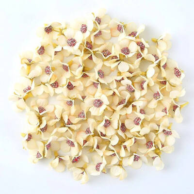 

50pcs 2cm Multicolor Daisy Flower Head Mini Silk Artificial Flower for Crown Scrap Wedding Home Decor DIY Garland Headdress