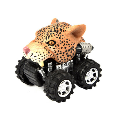 

Siaonvr Mini Vehicle Animal Pull Back Cars with Big Tire Wheel Creative Gifts for Kids