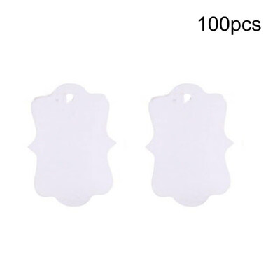 

100Pcs Kraft Paper Sticker DIY Baking Hang Label Cake Decor Holiday Gift Tag