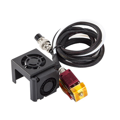 

Replacement for CR-10CR-10SS4S5 3D Printer Part Full Assembled Extruder Kits Fan Cover Air Connections Nozzle Kits