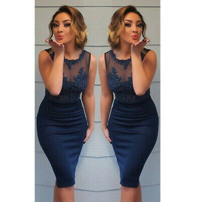 

2019 Elegant Fashion Women Package Hip Bodycon Dress Evening Slim Formal Dress