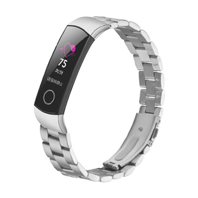 

〖Follure〗Replacement Solid Stainless Steel Watch Band Wrist Strap For Huawei Honor 4