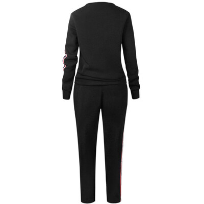 

Womens Tracksuits Autumn Casual Females Clothing Sets Long Sleeve Sweatshirts Pants Outfits