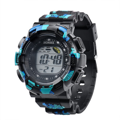 

LED watch men Digital watch saat Alarm Date Rubber relogio masculino Army Sport Watch digital Children watches