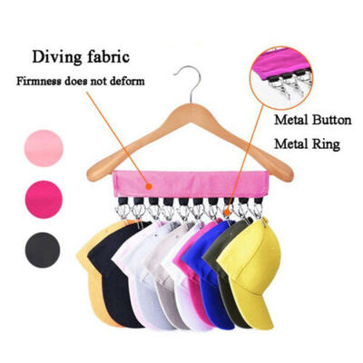 

New Baseball Cap Rack Hat Holder Rack Home Organizer Storage Door Closet Hanger