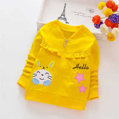 

Children Hoodies Sweatshirts Boys Girl Kids Cartoon Print Zipper Cotton Tops Baby Boys Casual Spring Autumn Clothes