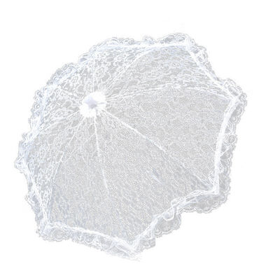 

Lace Wedding Shooting Parasol Umbrella Lady Costume Accessory Bridal Party Decoration Photo Props