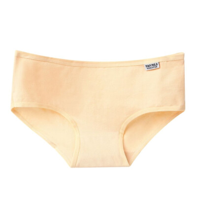 

Women Sexy Skin-friendly Underpants Female Solid Color Low-waisted Briefs