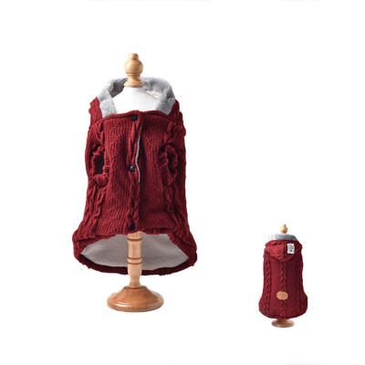 

Pet Coat Dog Jacket Winter Clothes Puppy Cat Sweater Coat Clothing Apparel New