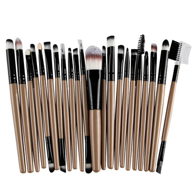 

Gobestart 22PcsSet Makeup Brush Tools Make-up Toiletry Kit Wool Make Up CO