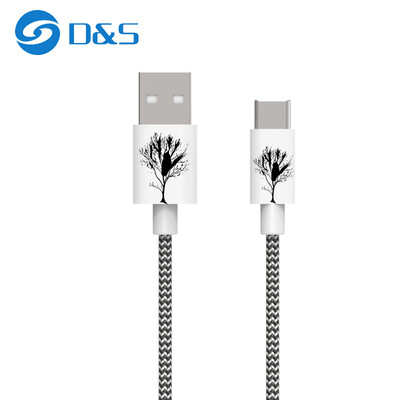 

And macro D& Type-C data line fast charge mobile phone charging cable USB30 Android adapter charger power cord support Huawei P10Mate9 glory millet 1 meter