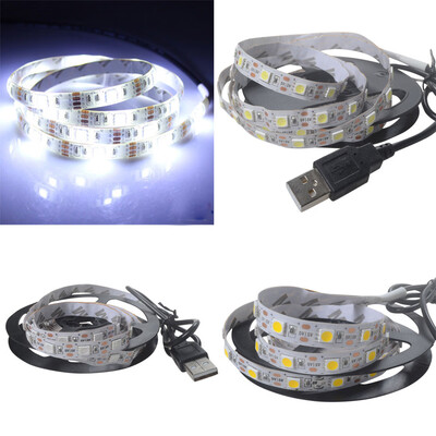 

Gobestart 5050 Bright Led 2M Usb Led Strip Lights Tv Back Light Color Changing