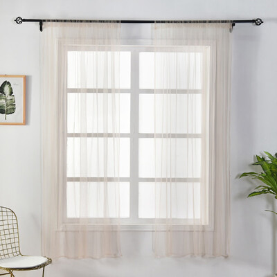 

New Romantic Bedroom Polyester Child Window Curtain For Living Room Wedding Home Decor