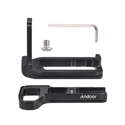 

Andoer  Shape QR Quick Release Plate Camera Cage Accessory Bracket Aluminum Alloy for Sony A7III A7R3 A7M3 A9