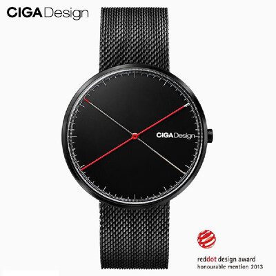 

Xiaomi youpin CIGA Design X Series Quartz Watch Womens Wristwatches 3ATM Waterproof Stainless Steel Woven Strap