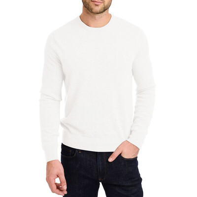

Toponeto Mens Autumn Winter Casual Pure Color O-Neck Long Sleeve Knitted Sweater Tops