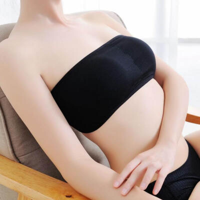 

2017 Fashion Women Ladies Stretch Sexy Solid Bra Wire Free Padded Strapless Bra Everyday Seamless Underwear