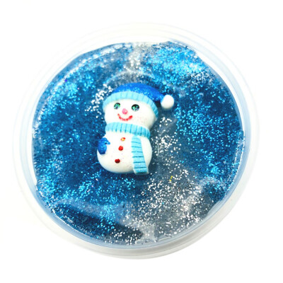 

〖Follure〗Christmas Snowflake Santa Claus Cloud Slime Putty Scented Kids Clay Toy 60ml