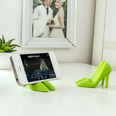 

Universal Phone Tablet Stand Portable High-Heeled Shoes Remote Control Dock Cradle Mobile Phone Holders Stands