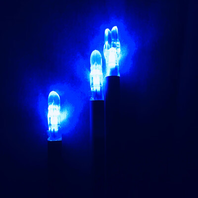 

3PCS New Archery LED Lighted Arrow Nocks Hunting Arrow Tail 42mm 5 Colors