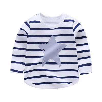 

baby girl Spring Autumn For 1-4 Years Children Tops Tees Cotton Cartoon Print Little Baby Kids Girls Long Sleeve T Shirts