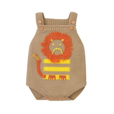 

Baby Boy Girl Knitted Clothes Autumn Knit Baby Girl Rompers Boys Jumpsuit Pompom Overall Newnborn Infant Romper Baby Clothes
