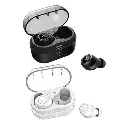 

cp7 Bluetooth 50 TWS Earbuds True Wireless Headphones with Dual Mic In-ear Stereo Earphones Twins Sports Headset Charging Box
