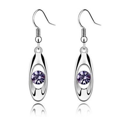 

Womens Elegant Austrian Crystal Dangle Earring