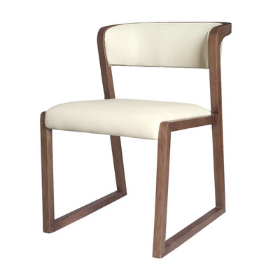 

Cheap&comfortable home furniture oak wood leather upholstery dining chair