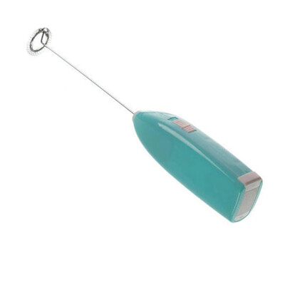 

Mini Egg Beater ABS Plastic Handle Handheld 304 Stainless Steel Electric Milk Coffee Frother