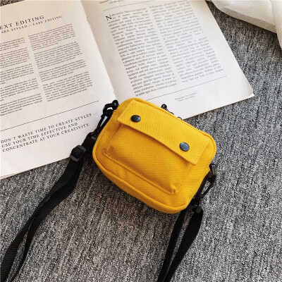 

2019 Fashion Girls Casual Women Teenage Schoolbags Children Cute Solid Print Cross-body Handbag Kids Canvas Shoulder Messenger