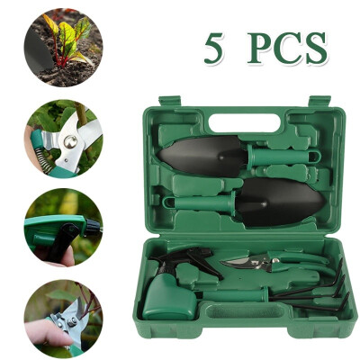 

Willstar 5 Pcsset Garden Tools Set with Durable Storage Bag Garden Hand Tools Gifts with Shovel ClassicGarden Tools Set