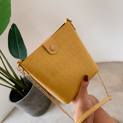 

Tailored Women Retro Serpentine Vintage Leather Bags Shoulder Bag Chain Crossbody Bags