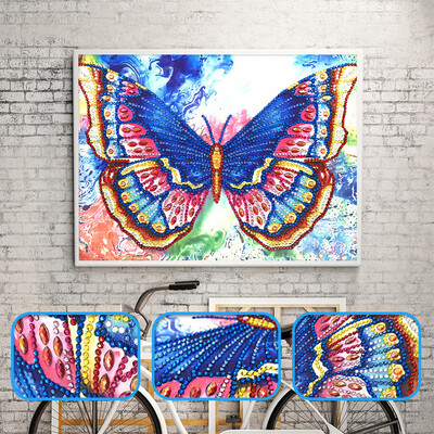 

Toponeto Special Shaped Diamond Painting DIY 5D Partial Drill Cross Stitch Kits Crystal R