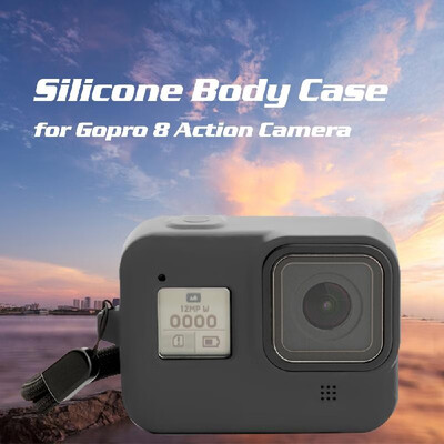 

Silicone Body Case Gopro Hero 8 Protective Full Cover Silica Shell for Gopro 8 Action Camera Accessories