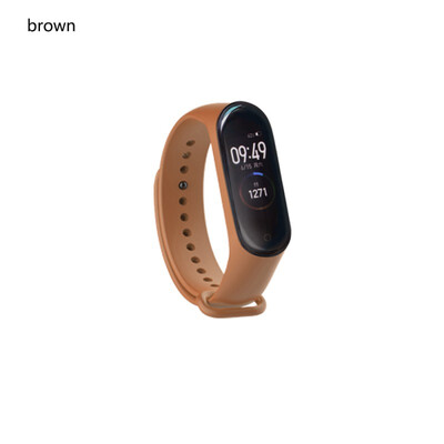 

260mm Soft Silicone Wristband Replacement Watch Band Strap For Xiaomi Mi Band 4 Muti-Color