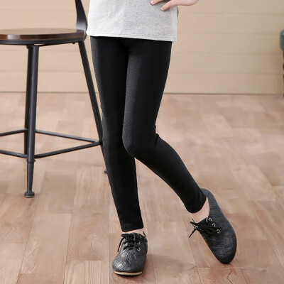 

Toddler Baby Girls Solid Pants Leggings Children Cute Stretchy Warm Trousers Bottoms