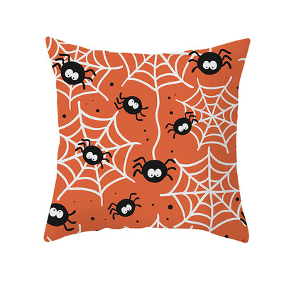 

〖Follure〗Halloween Ghost Witch Pumpkin Throw Pillow Case Magical Cat Cushion Cover Decor