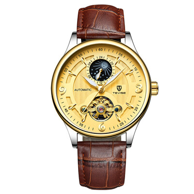 

TEVISE Automatic Men Mechanical Watch Luminous Waterproof Sport Male Clock Business Wristwatch