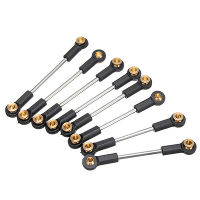 

Replacement For WPL 116 C14 C24 RC Car Metal Suspension Toe Link Tie Rod Set Upgrade Parts